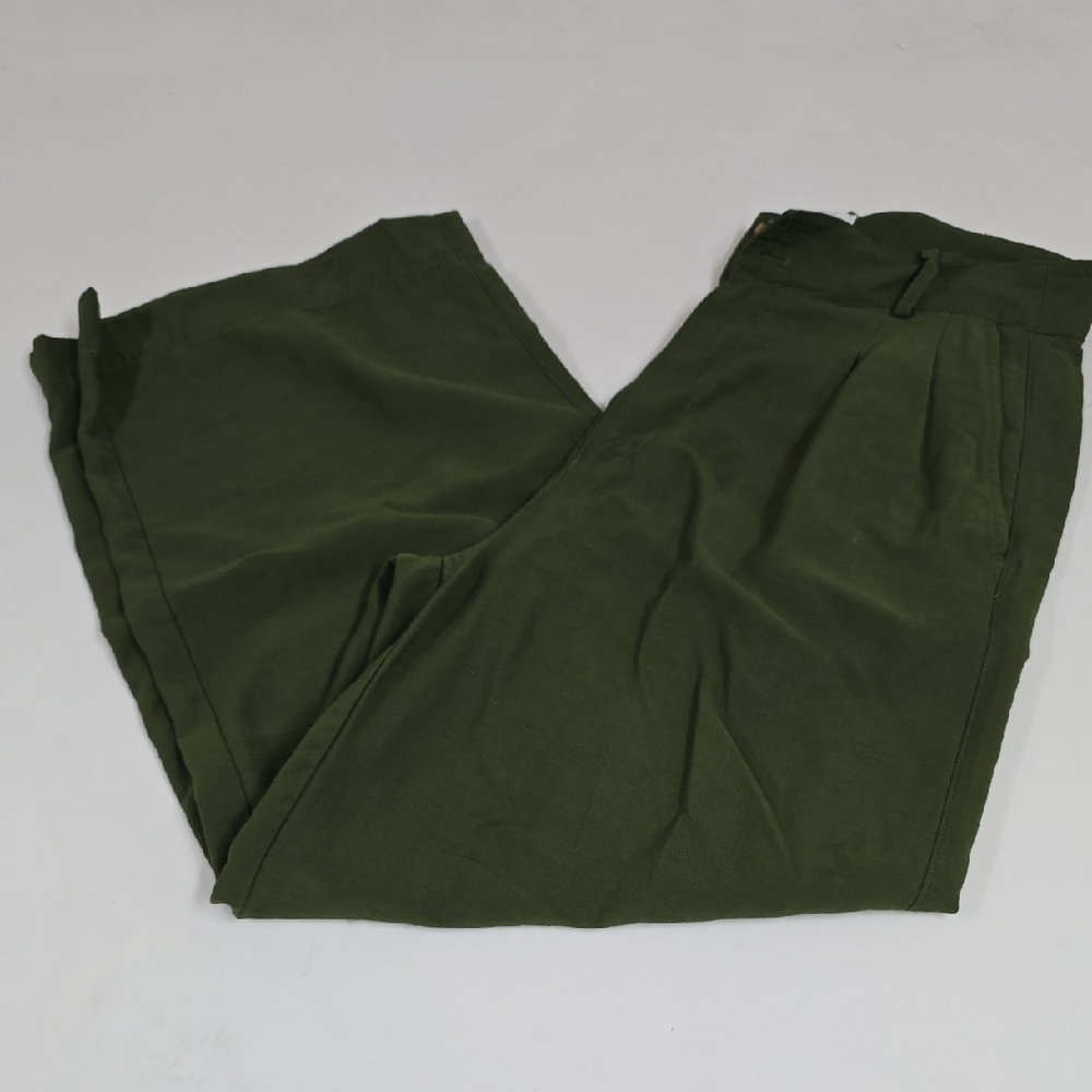 Madewell Drapey Pleated Wide-Leg Pants